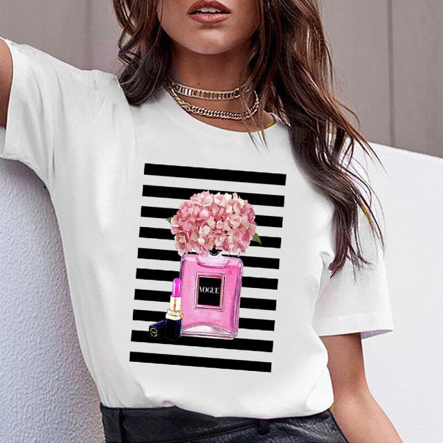 Vogue O-neck T-shirt - Necessary Clothing Store