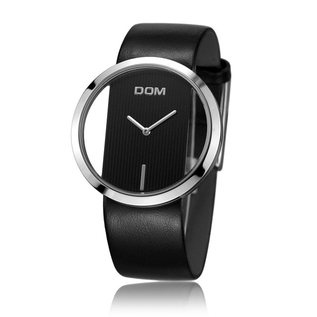 Luxury Fashion Casual Quartz Leather Strap Elegant Wrist Watch - Necessary Clothing Store