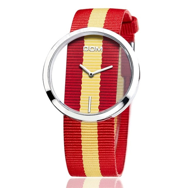 Luxury Fashion Casual Quartz Leather Strap Elegant Wrist Watch - Necessary Clothing Store