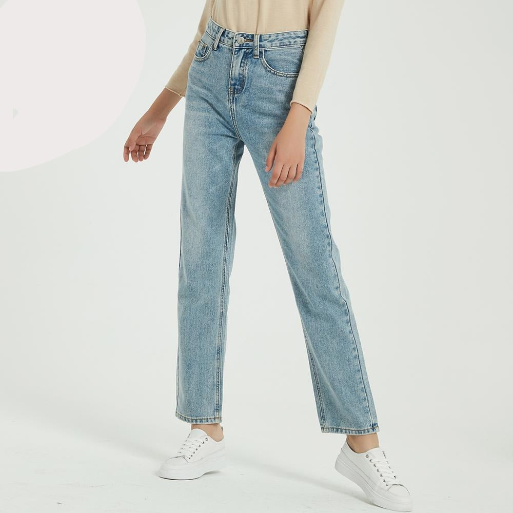 Straight Classic Denim Jeans - Necessary Clothing Store