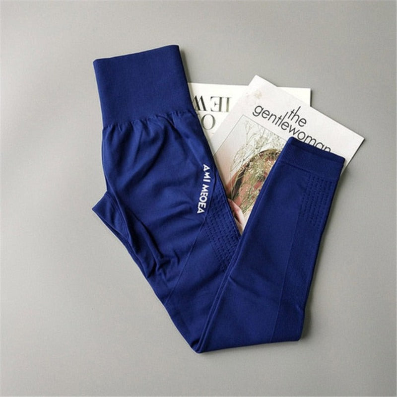 Seamless Fitness Tummy Control Gym High Waist Skinny Leggings - Necessary Clothing Store