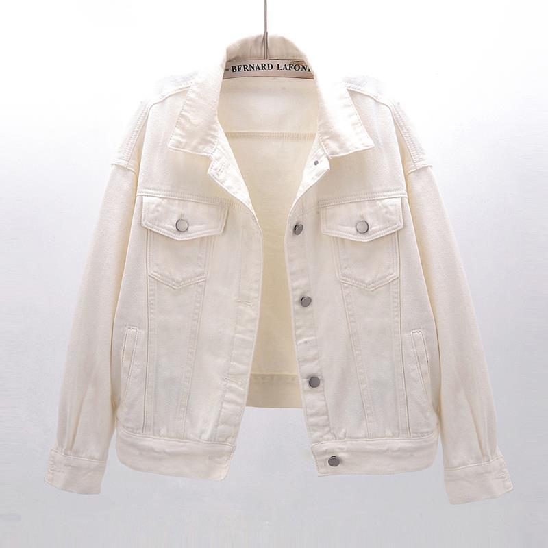 Thin Denim Women Short Loose Long Sleeve Jacket - Necessary Clothing Store