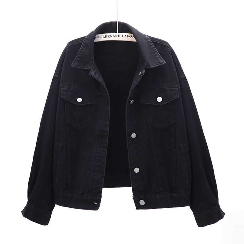 Thin Denim Women Short Loose Long Sleeve Jacket - Necessary Clothing Store