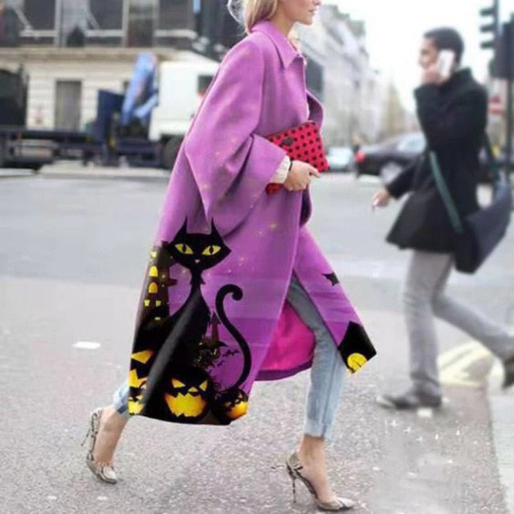 Retro Fashion Long Coat 4XL - 5XL Sizes - Necessary Clothing