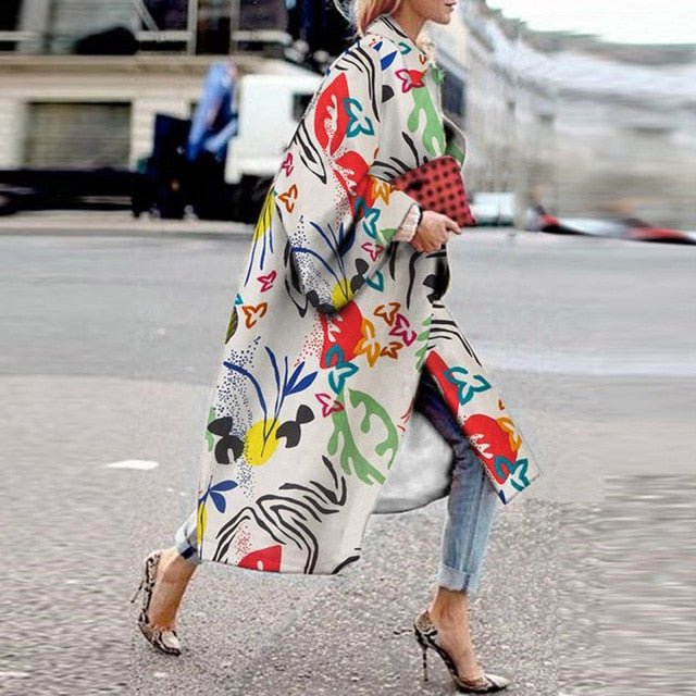 Retro Fashion Long Coat XL - XXXL Sizes - Necessary Clothing