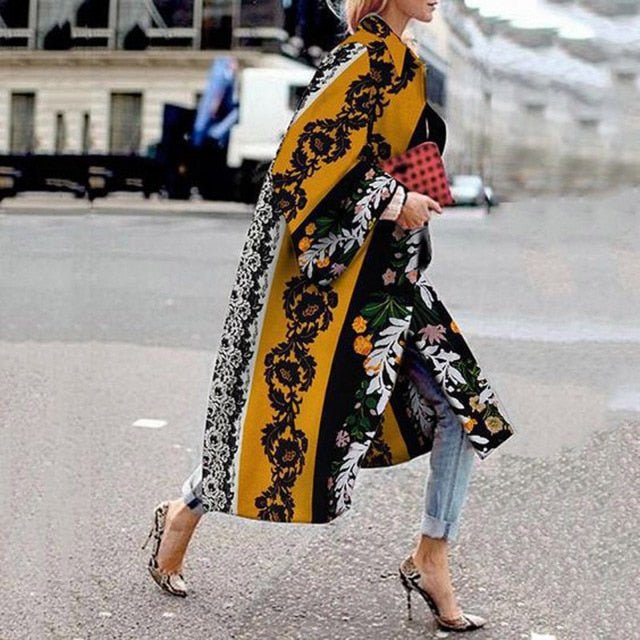 Retro Fashion Long Coat XL - XXXL Sizes - Necessary Clothing