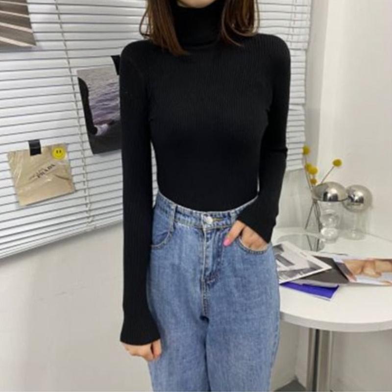 Slim Knitted Soft Warm Sweater - Necessary Clothing