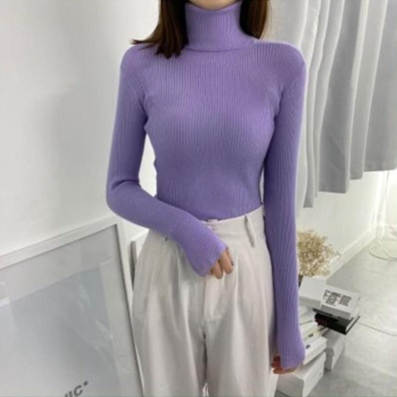 Slim Knitted Soft Warm Sweater - Necessary Clothing