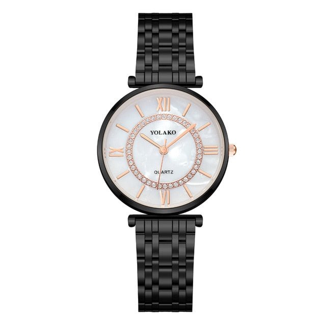 Top Brand Mesh Strap Quartz Wrist Watch - Necessary Clothing
