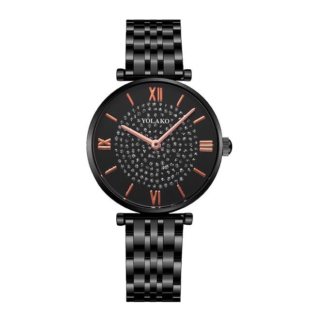Top Brand Mesh Strap Quartz Wrist Watch - Necessary Clothing