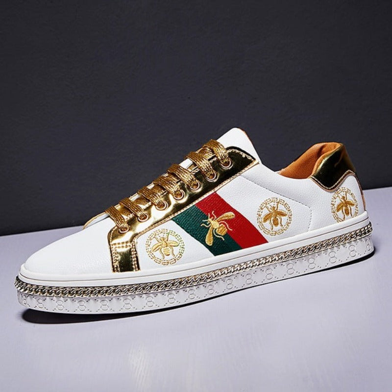Stylish Brand Embroidered Skateboarding Sneakers - Necessary Clothing Store