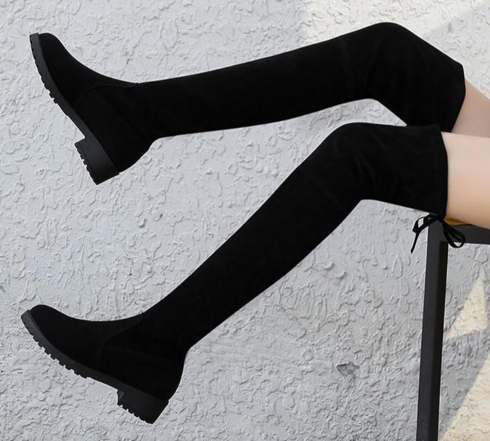 Winter Over The Knee Women Stretch High Boots - Necessary Clothing