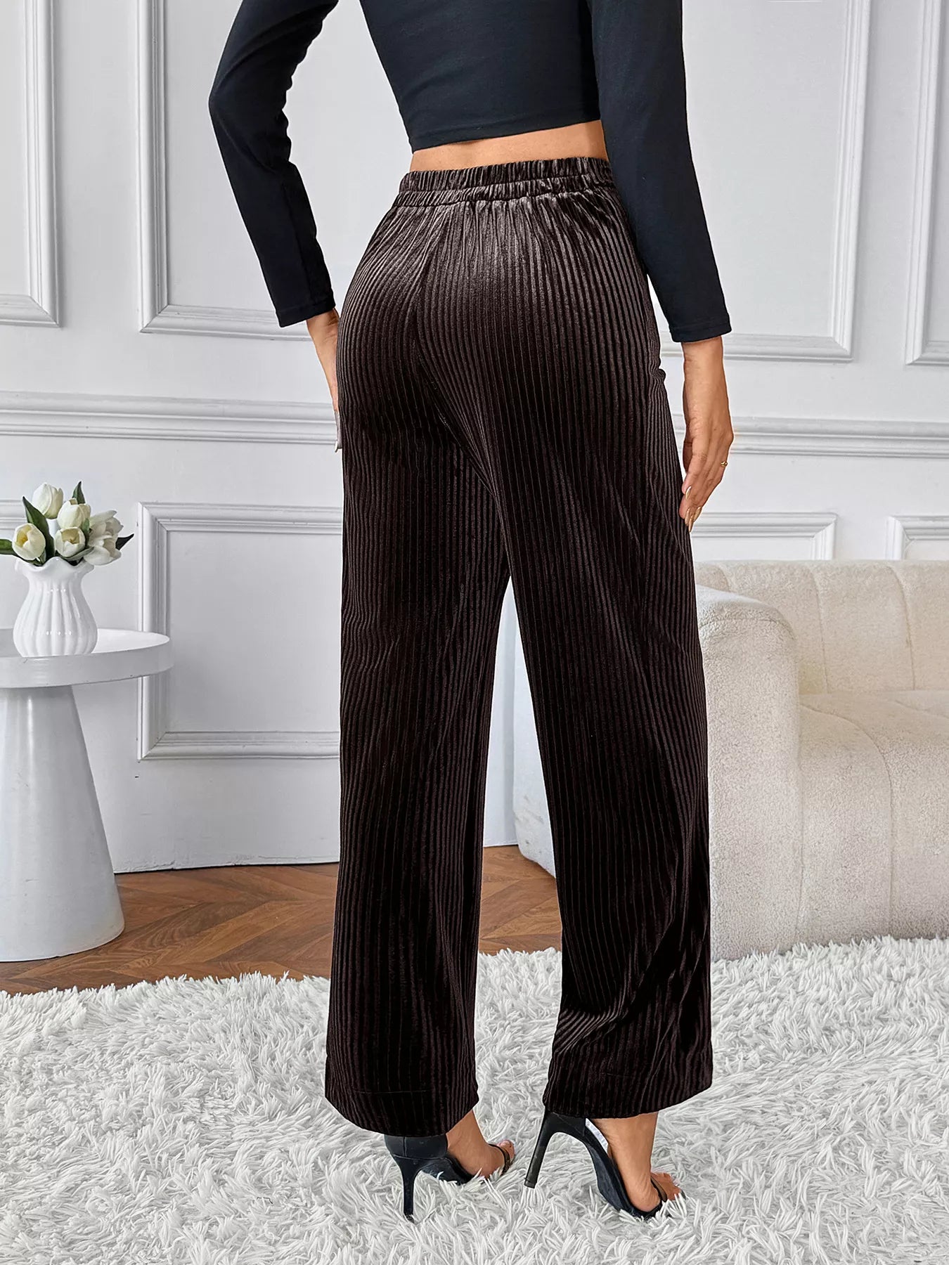 High-Waisted Wide-Leg Pants | Necessary Clothing