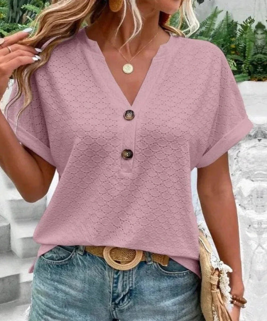 Fashion Casual Vintage Elegant Summer Streetwear Blouse - Necessary Clothing Store