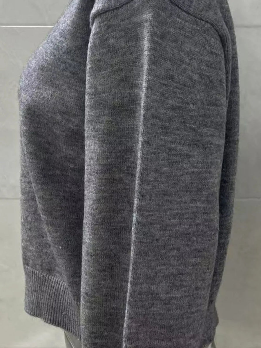 Button Down Long Sleeve Cardigan - Necessary Clothing