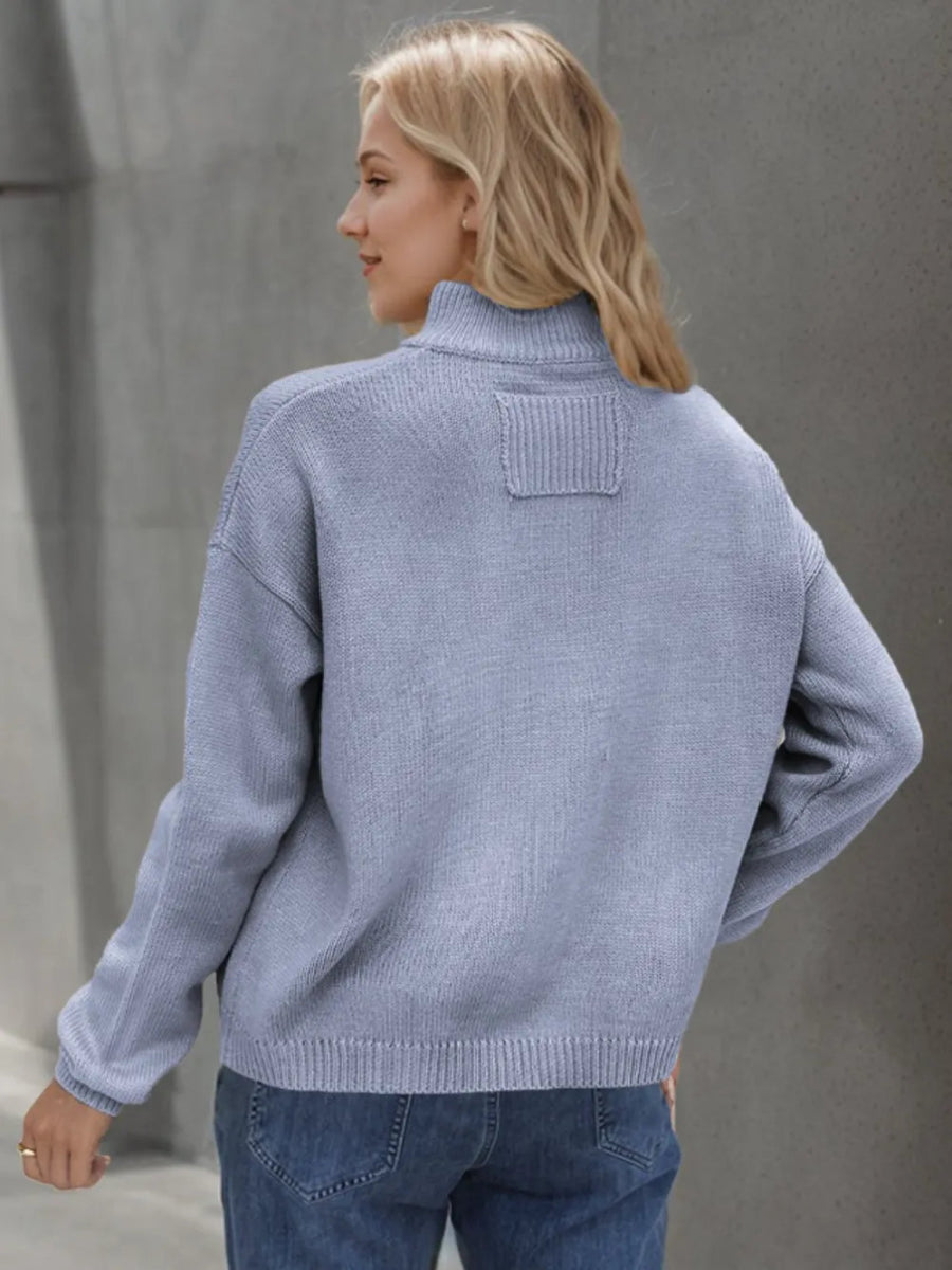 Button Up Long Sleeve Cardigan - Necessary Clothing