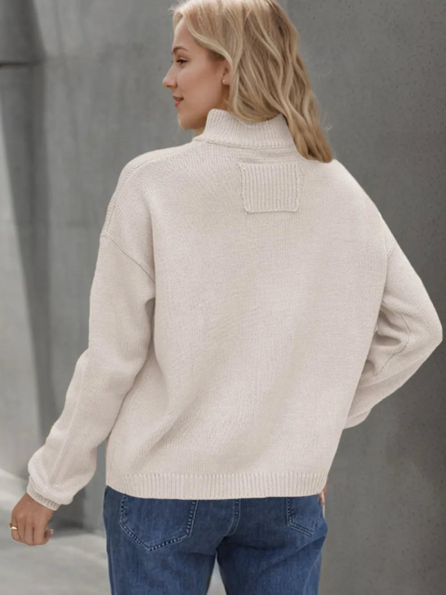 Button Up Long Sleeve Cardigan - Necessary Clothing