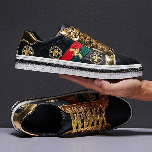 Stylish Brand Embroidered Skateboarding Sneakers - Necessary Clothing Store