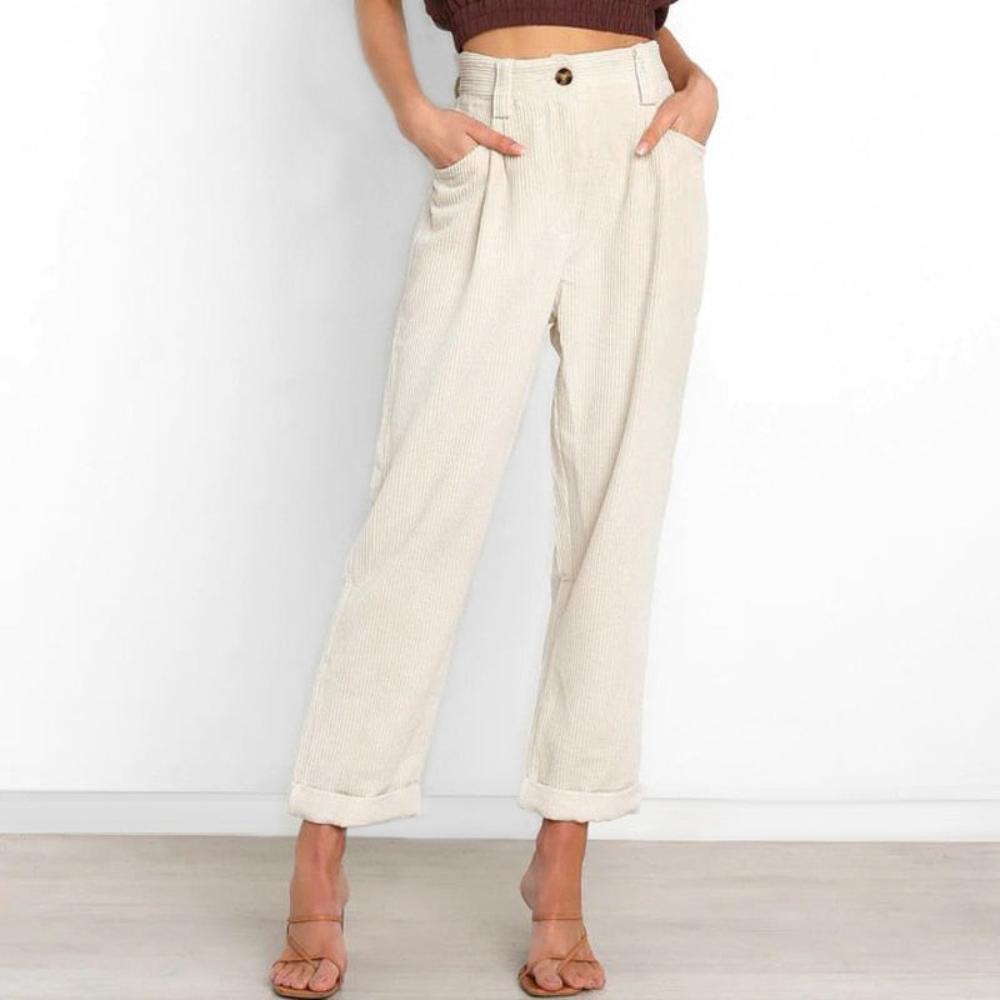 Pocket Cropped Straight Pants - Necessary Clothing Store