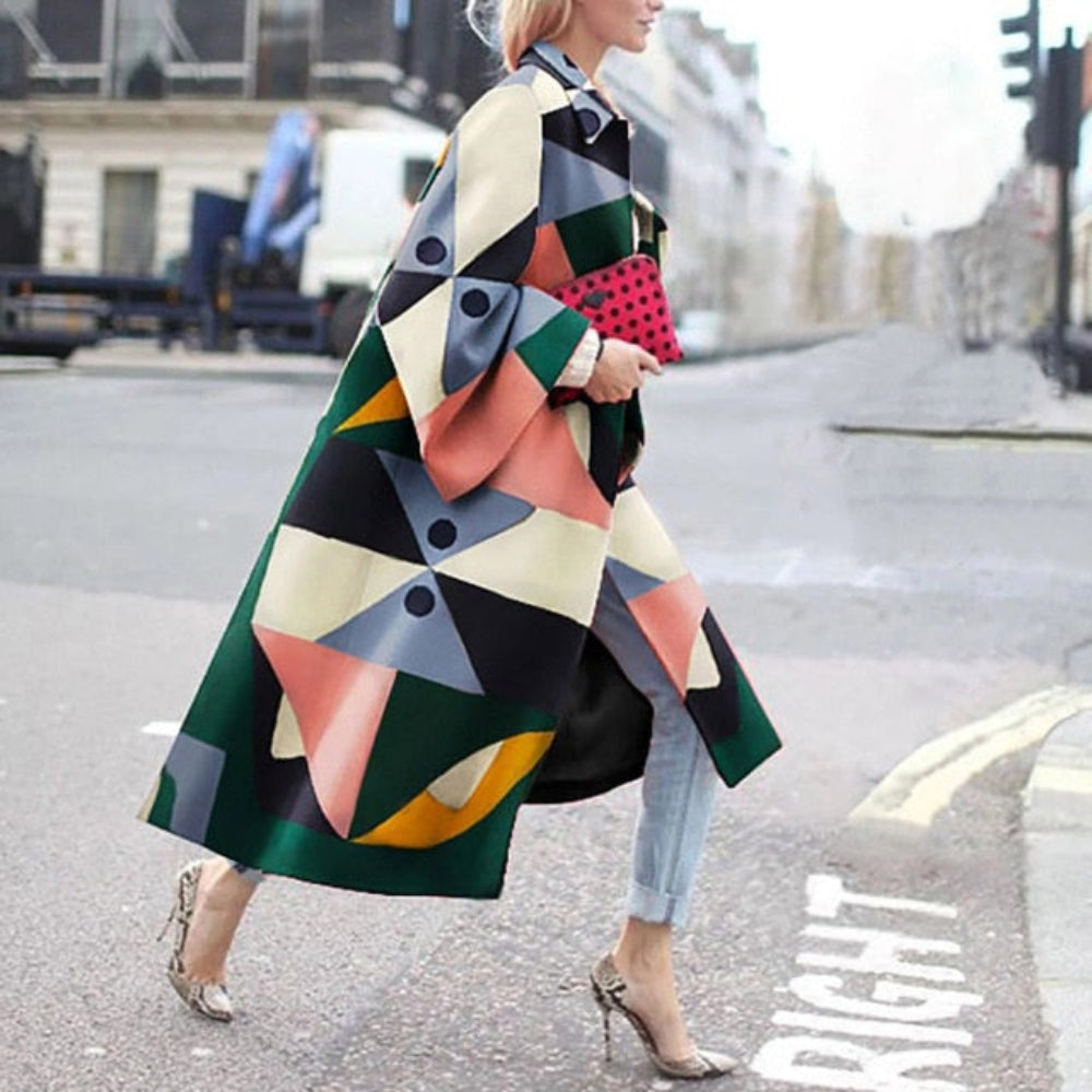 Retro Fashion Long Coat 4XL - 5XL Sizes | Necessary Clothing