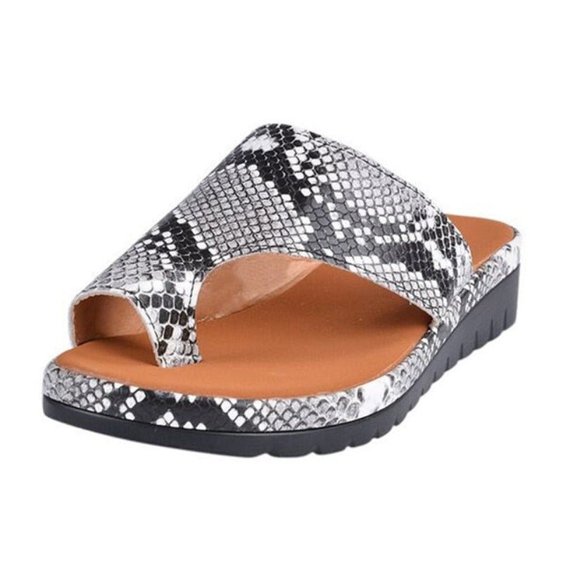 Comfy Platform Flat Soft Orthopedic Sandals - Necessary Clothing
