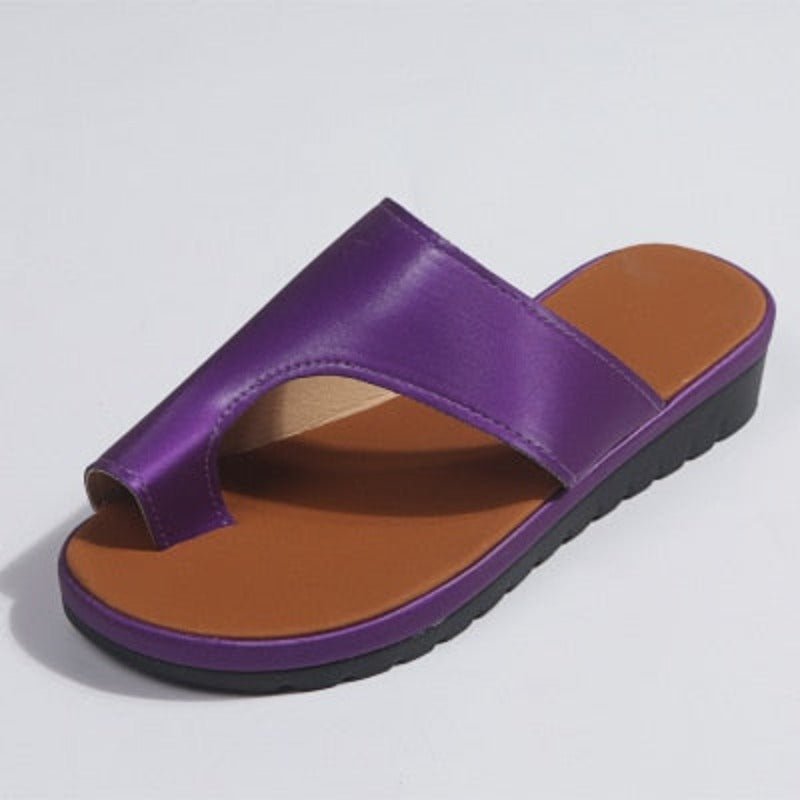 Comfy Platform Flat Soft Orthopedic Sandals - Necessary Clothing