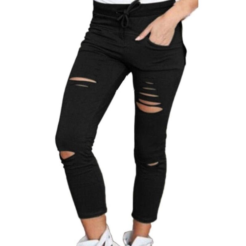 Cotton High Waist Stretch Jeans - Necessary Clothing