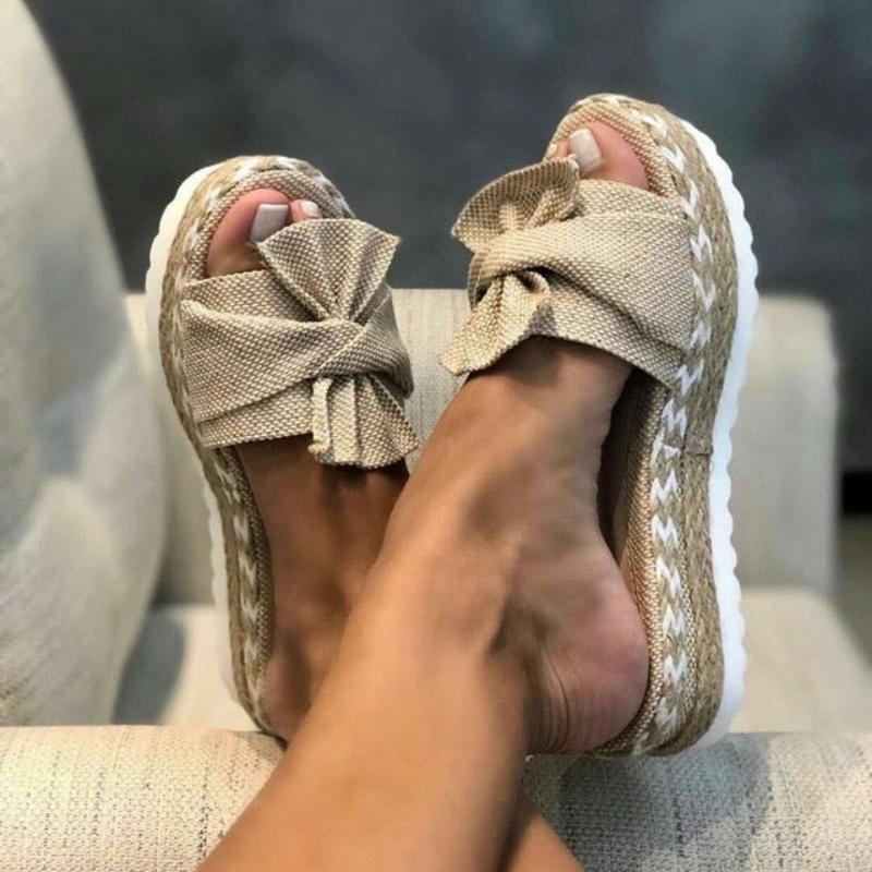 Fashion Slippers with Thick Platform - Necessary Clothing