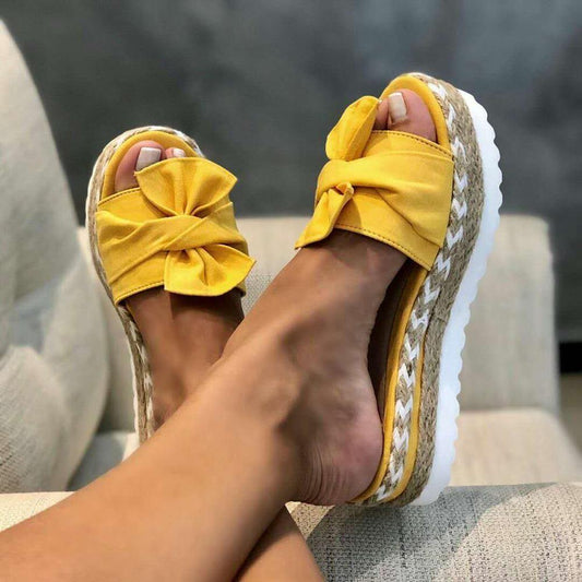Fashion Slippers with Thick Platform - Necessary Clothing