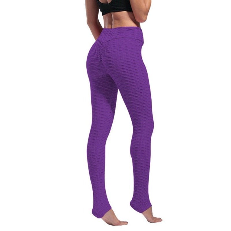High Waist Push Up Butt Lift Elastic Leggings - Necessary Clothing
