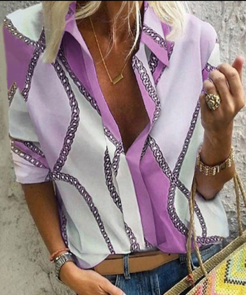 Long Sleeve Elegant Blouse - Necessary Clothing