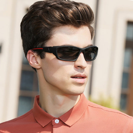 Polarized Ultralight UV Frame Square Sport SunGlasses - Necessary Clothing