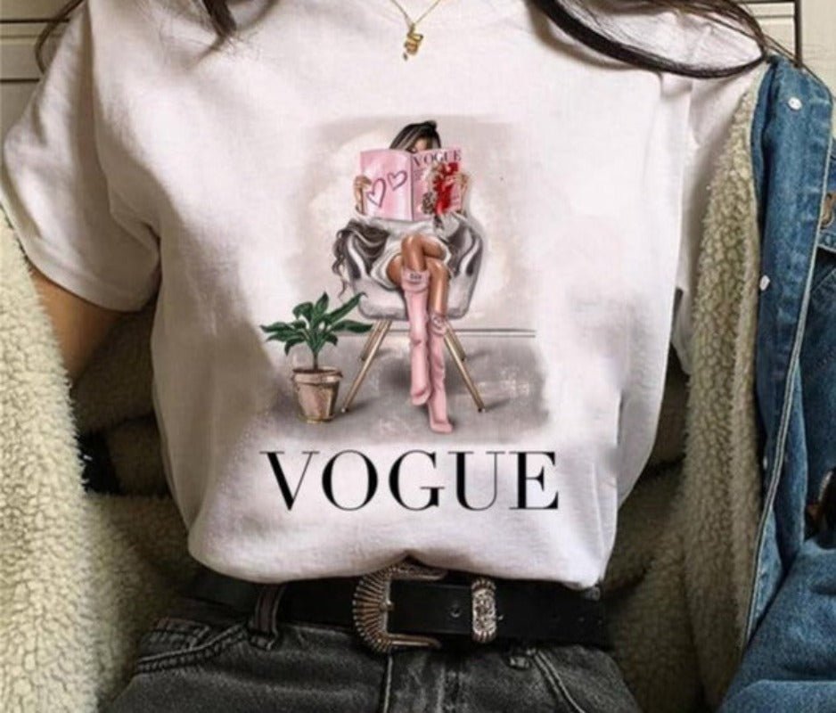 Print Cartoon Funny Top - Necessary Clothing