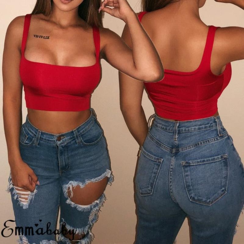 Tank Vest Crop - Necessary Clothing Store