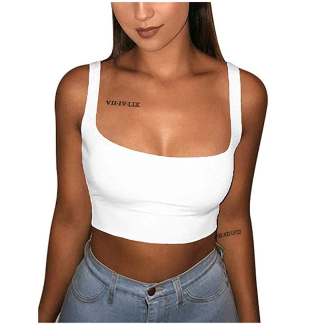 Tank Vest Crop - Necessary Clothing Store