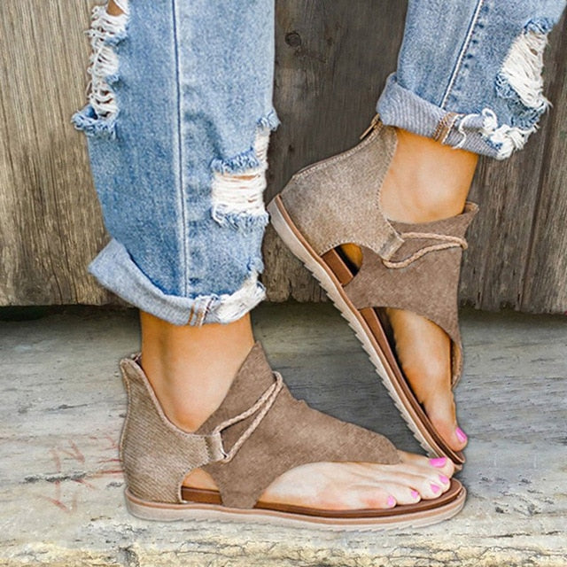 Leopard Pattern Anti-slip Sandals - Necessary Clothing Store
