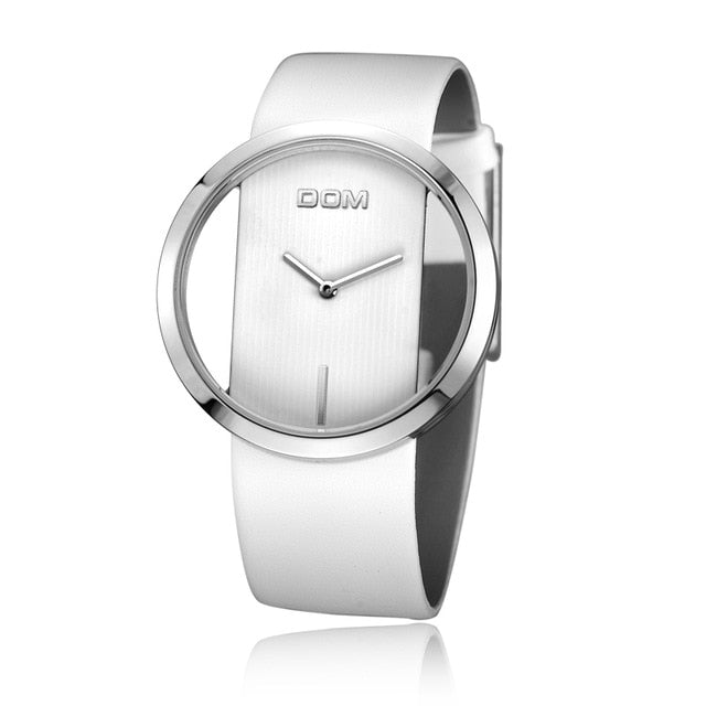 Luxury Fashion Casual Quartz Leather Strap Elegant Wrist Watch - Necessary Clothing Store