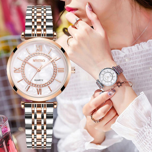 Top Brand Mesh Strap Quartz Wrist-watch - Necessary Clothing Store
