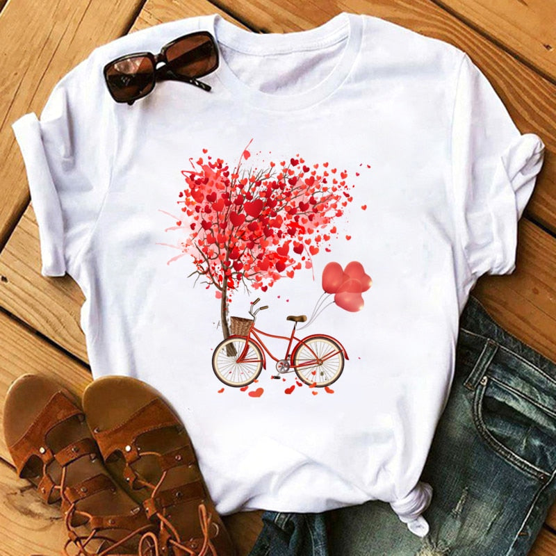Cartoon T-shirt Short Sleeve - Necessary Clothing Store