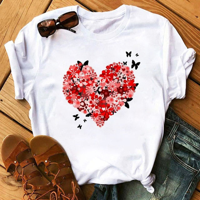 Cartoon T-shirt Short Sleeve - Necessary Clothing Store