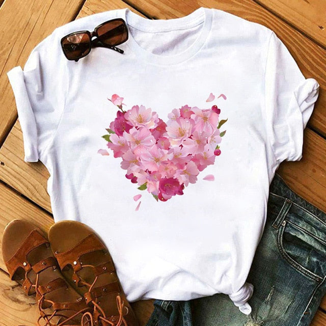 Cartoon T-shirt Short Sleeve - Necessary Clothing Store