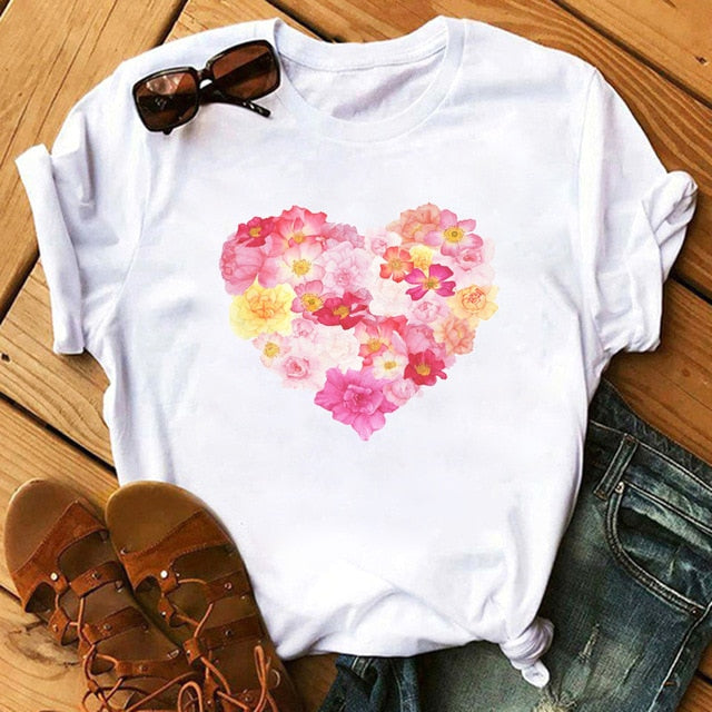 Cartoon T-shirt Short Sleeve - Necessary Clothing Store
