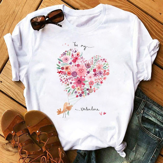 Cartoon T-shirt Short Sleeve - Necessary Clothing Store