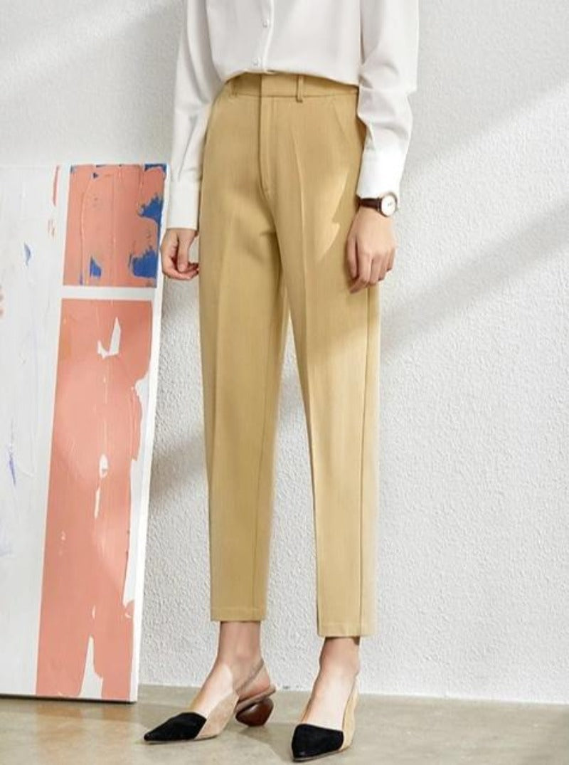 Lady Suit in All Day: Solid Blazer, Vest, High Waist Pants - Necessary Clothing Store