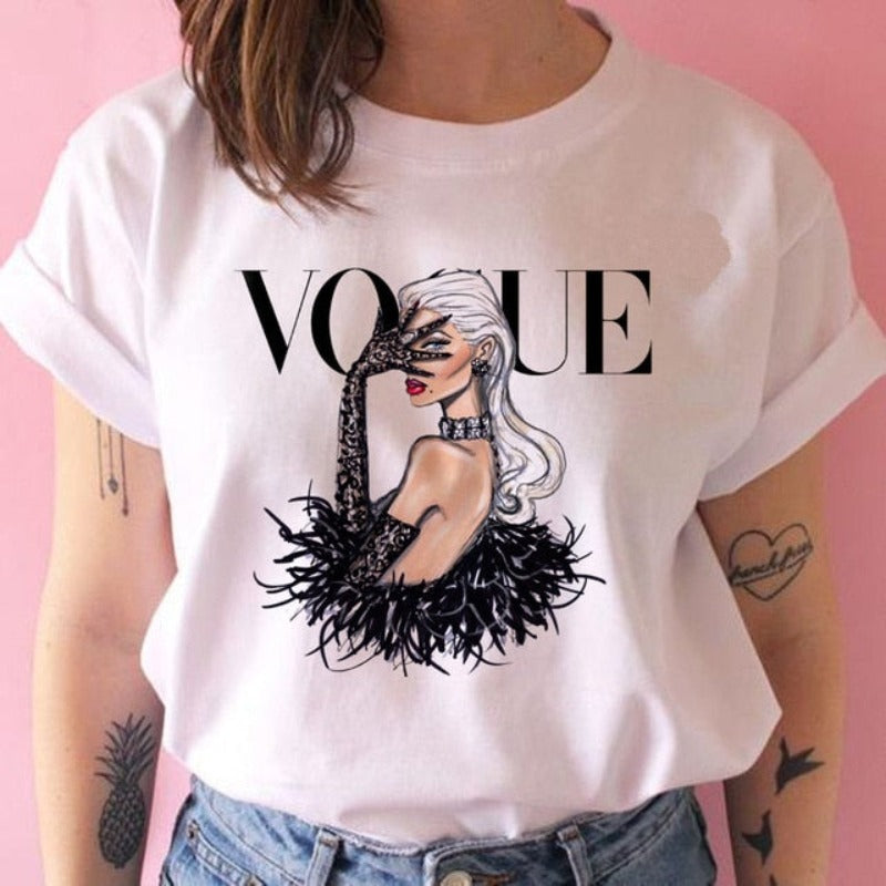 Cartoon Funny Graphic T-shirt - Necessary Clothing Store