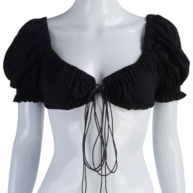 Crop Top Short Sleeve - Necessary Clothing Store