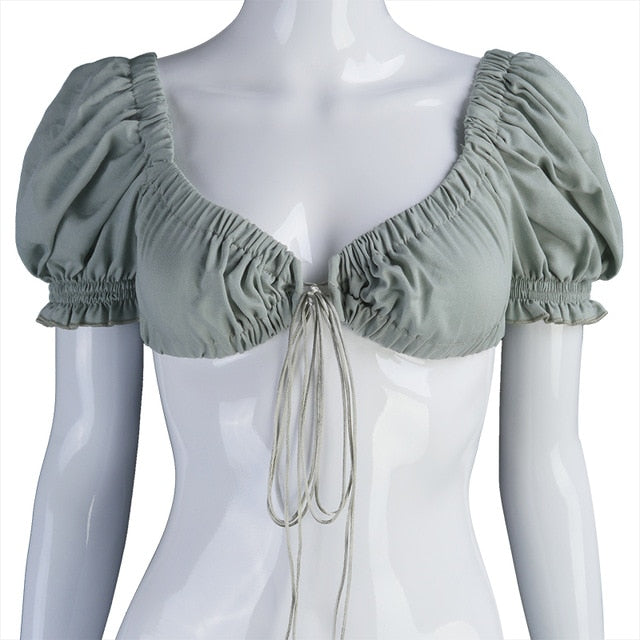 Crop Top Short Sleeve - Necessary Clothing Store
