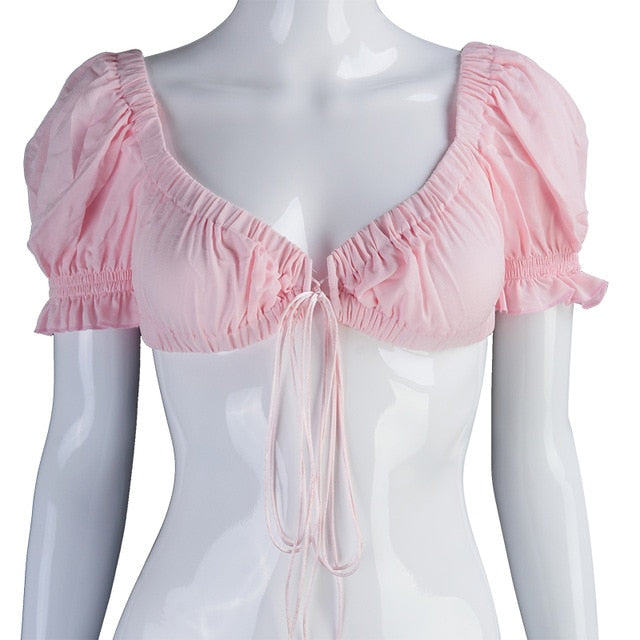 Crop Top Short Sleeve - Necessary Clothing Store