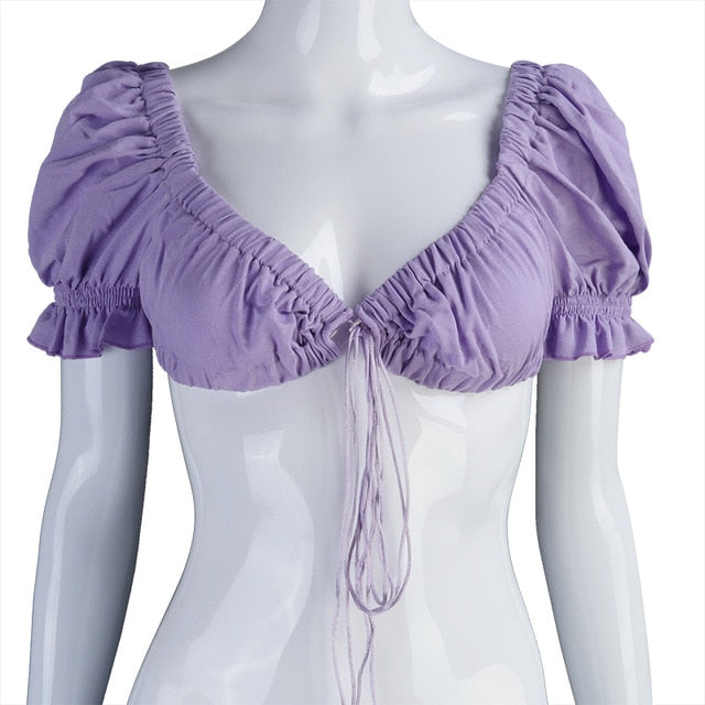 Crop Top Short Sleeve - Necessary Clothing Store