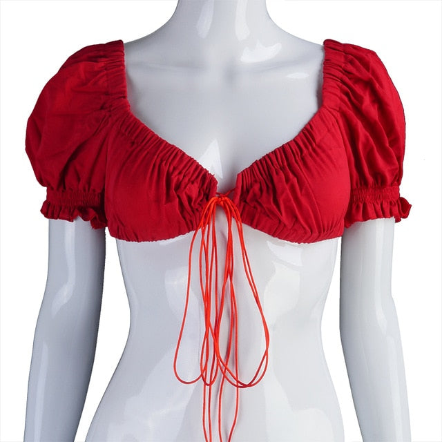 Crop Top Short Sleeve - Necessary Clothing Store